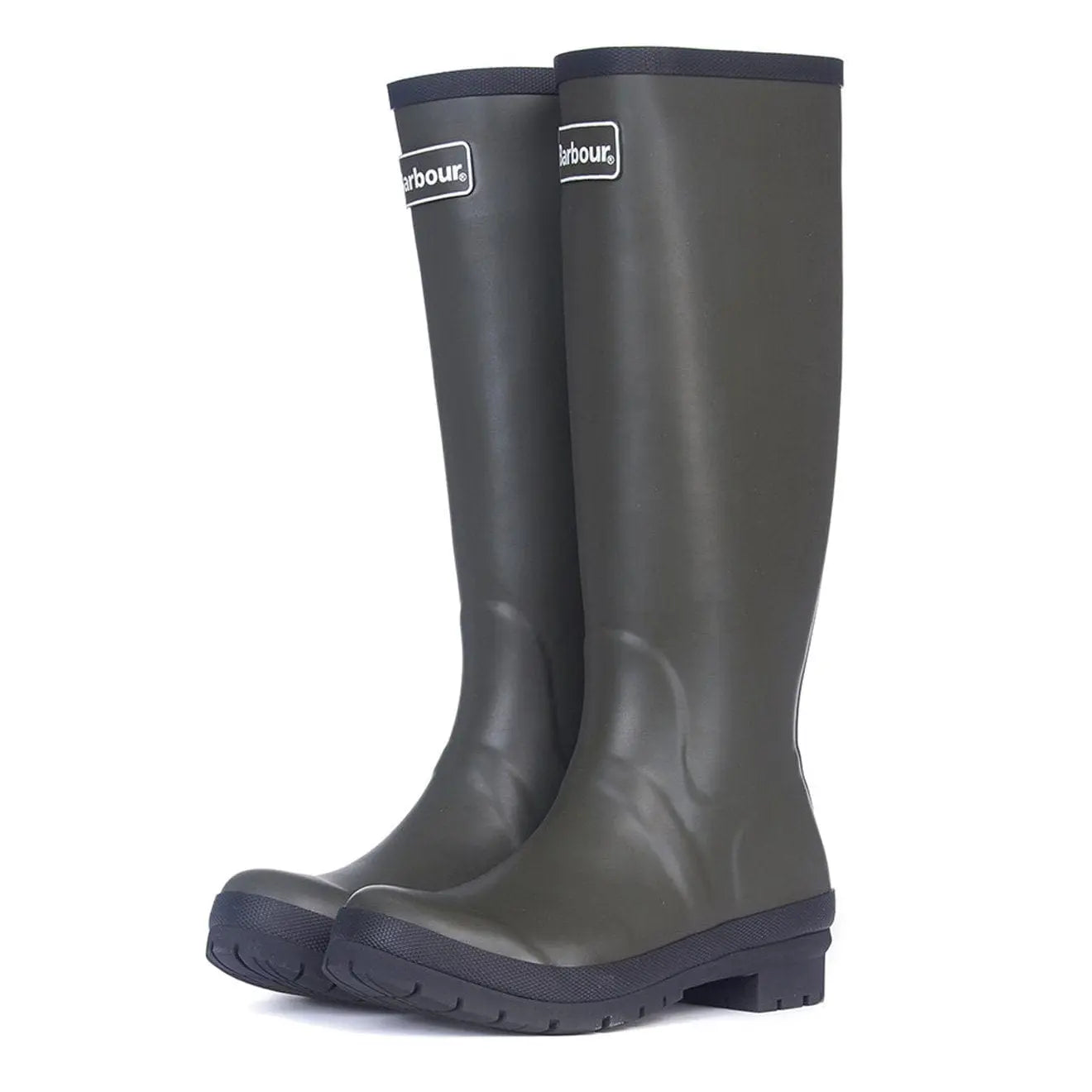 Barbour Womens Abbey Wellington Olive - The Sporting Lodge