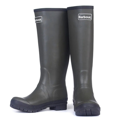 Barbour Womens Abbey Wellington Olive - The Sporting Lodge