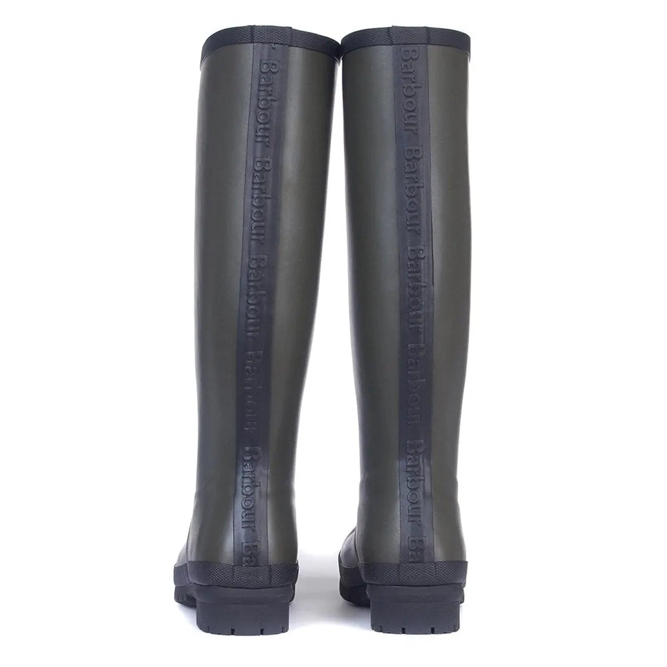 Barbour Womens Abbey Wellington Olive - The Sporting Lodge