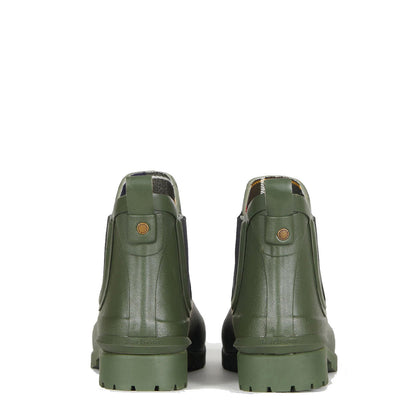 Barbour Womens Wilton Short Wellington Olive - The Sporting Lodge