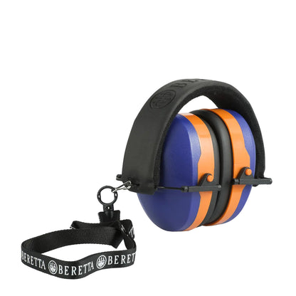 Beretta GridShell Earmuff Blue Beretta / Orange - The Sporting Lodge