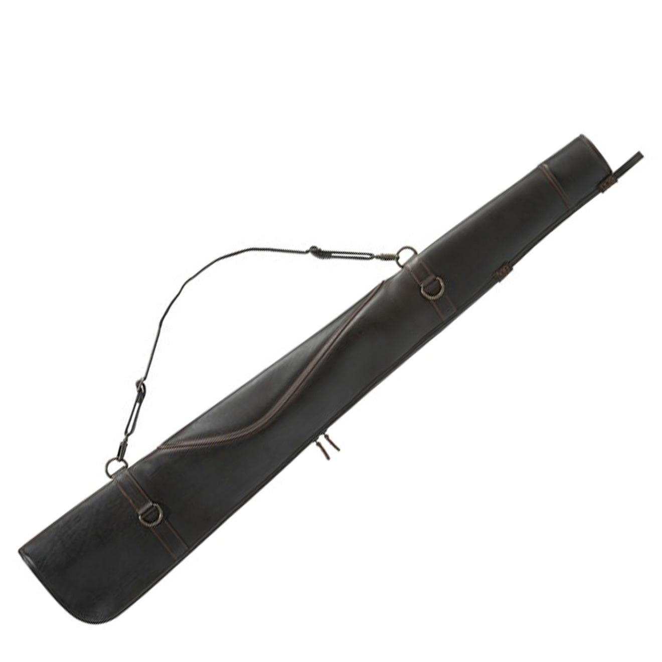 Beretta Hoplon Zippered Single Gun Case Brown Leather - The Sporting Lodge