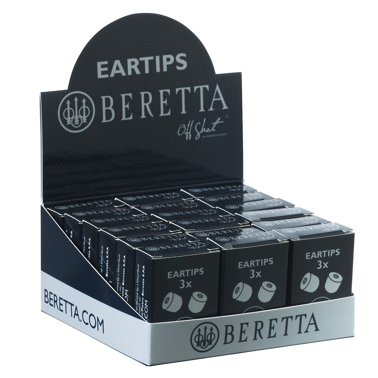 Beretta Mini Headset Tips Refill Black - The Sporting Lodge