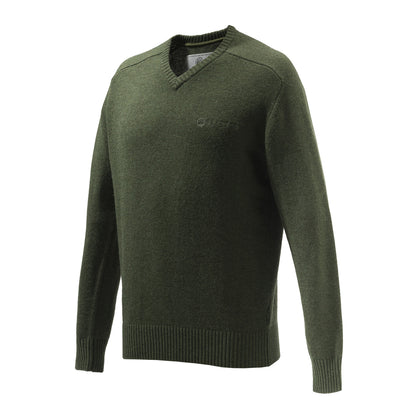 Beretta Somerset V-Neck Sweater Green - The Sporting Lodge