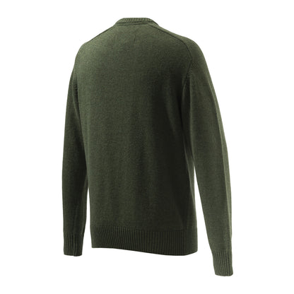 Beretta Somerset V-Neck Sweater Green - The Sporting Lodge