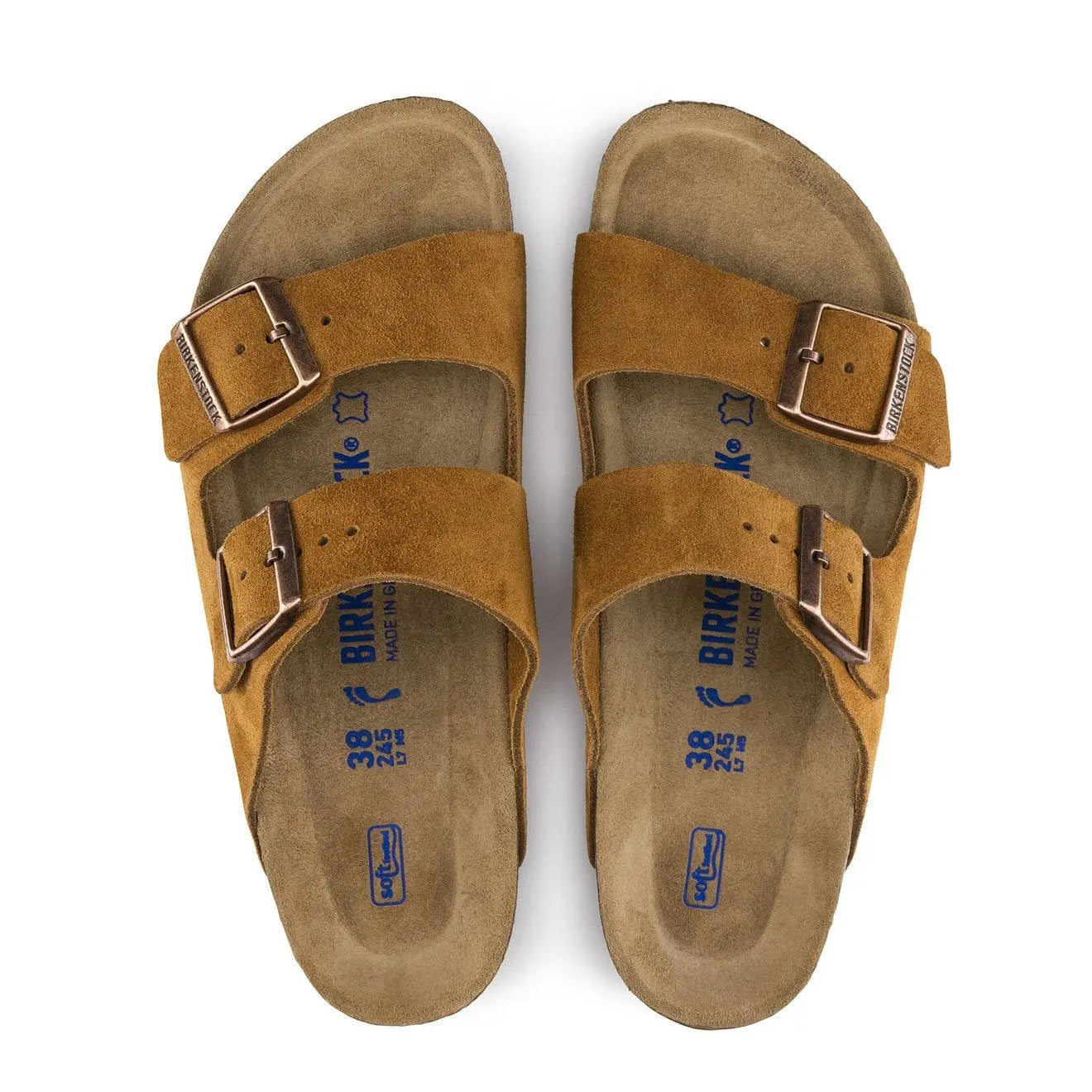 Birkenstock Womens Arizona SFB Narrow Sandal Mink - The Sporting Lodge