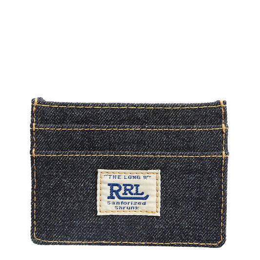 RRL by Ralph Lauren Indigo Denim Cardholder - The Sporting Lodge