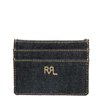 RRL by Ralph Lauren Indigo Denim Cardholder - The Sporting Lodge