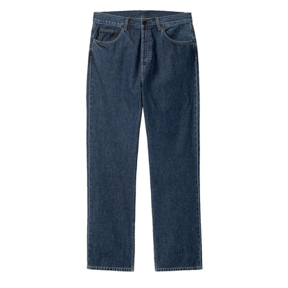 Carhartt WIP Nolan Pant Blue Heavy Stone Wash - The Sporting Lodge