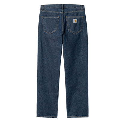 Carhartt WIP Nolan Pant Blue Heavy Stone Wash - The Sporting Lodge
