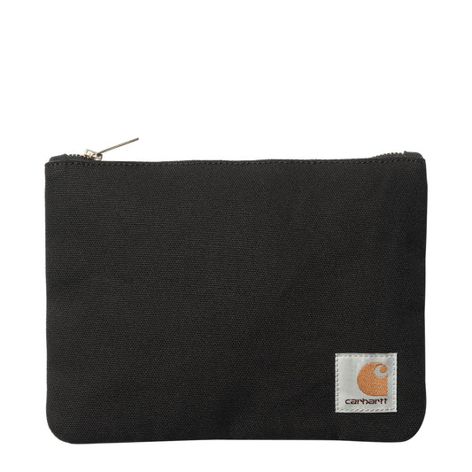 Carhartt WIP Oregon Zip Wallet Black - The Sporting Lodge