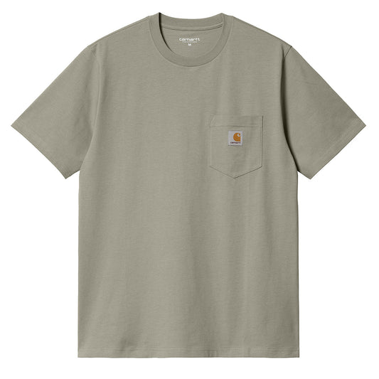 Carhartt WIP S/S Pocket T-Shirt Yucca Heather - The Sporting Lodge