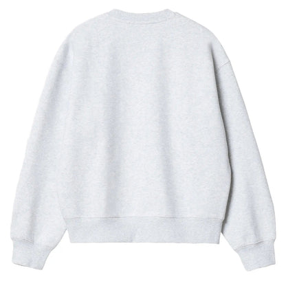 Carhartt WIP Womens Bubbles Sweatshirt Grey Heather / Cassis - The Sporting Lodge