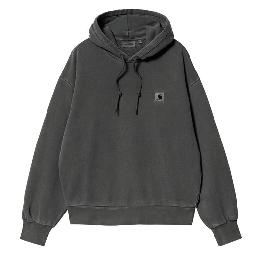 Carhartt WIP Womens Hooded Nelson Sweat Black - The Sporting Lodge