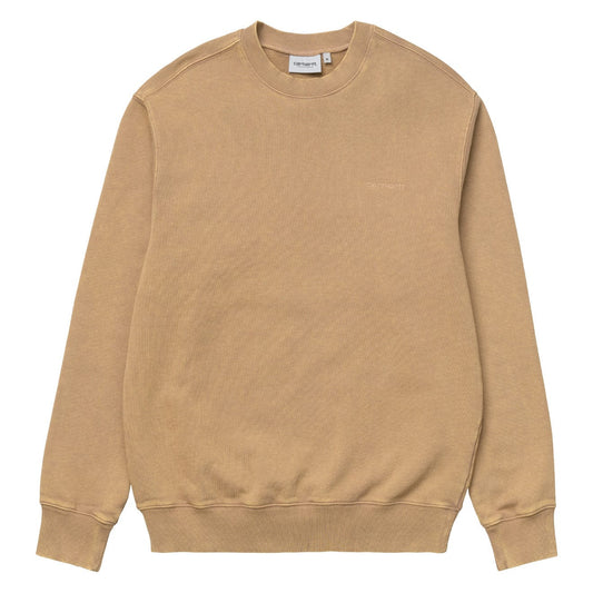 Carhartt WIP Mosby Script Sweat Dusty H Brown - The Sporting Lodge