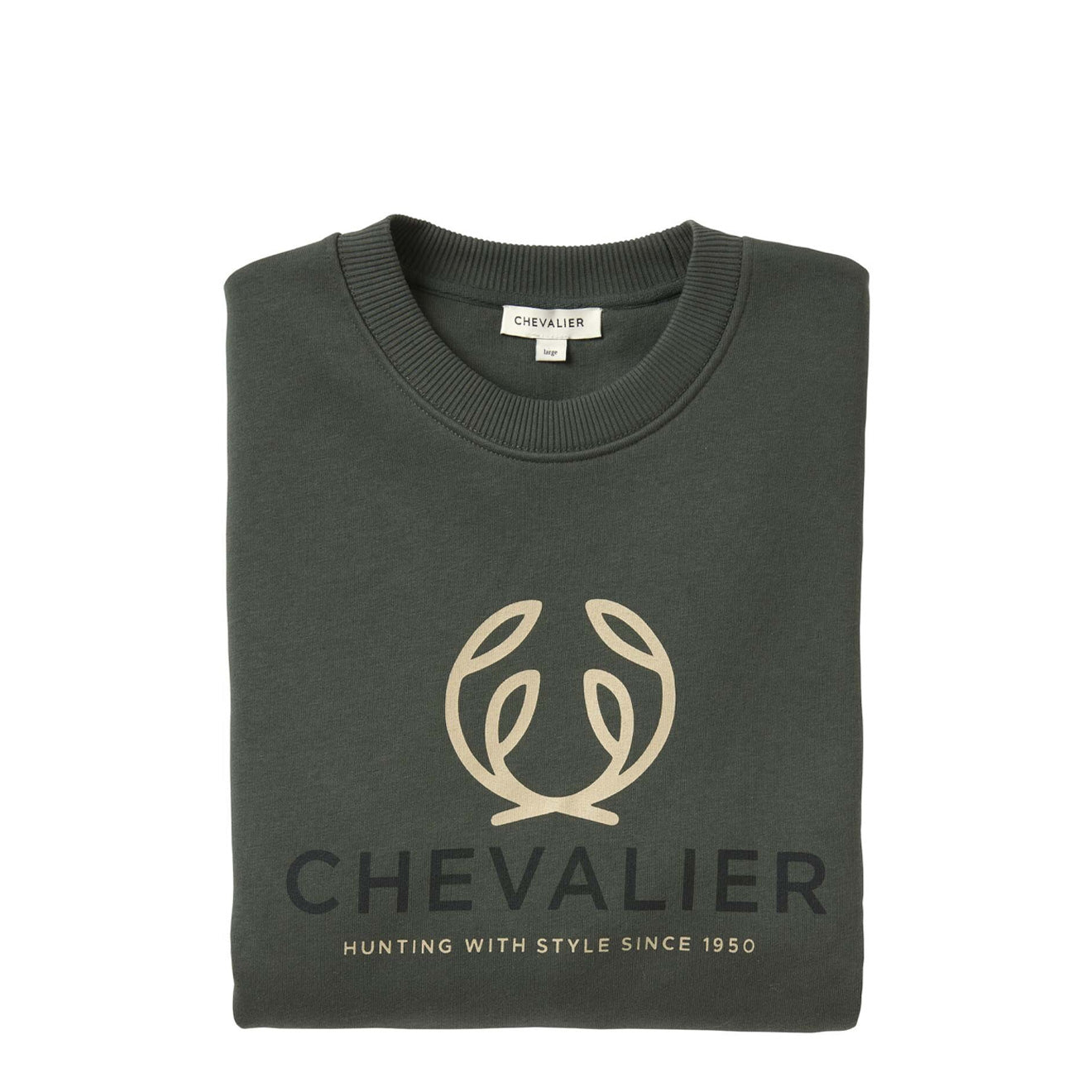 Chevalier Logo Sweatshirt Men Midnight Pine - The Sporting Lodge