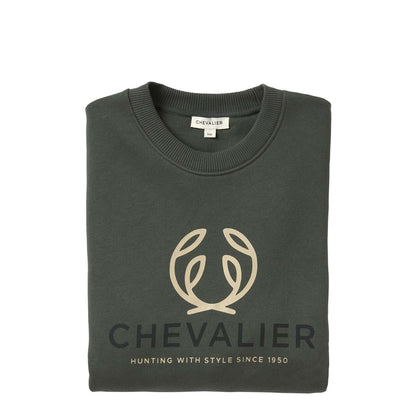 Chevalier Logo Sweatshirt Men Midnight Pine - The Sporting Lodge