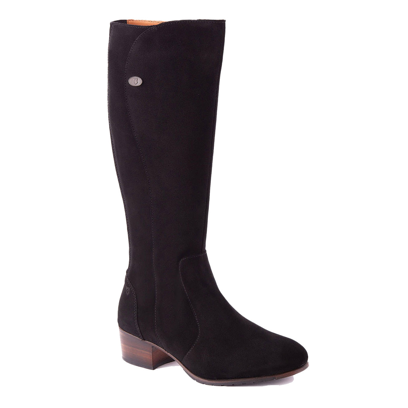 Dubarry Womens Downpatrick Boot Black Suede - The Sporting Lodge