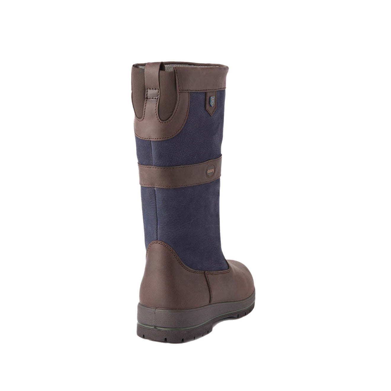 Dubarry Womens Kildare Leather Boot Navy / Brown - The Sporting Lodge