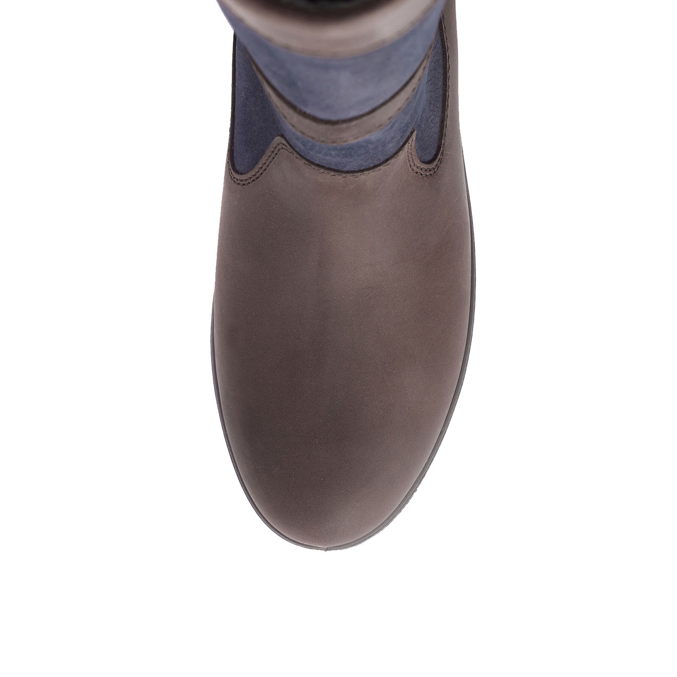 Dubarry Womens Kildare Leather Boot Navy / Brown - The Sporting Lodge
