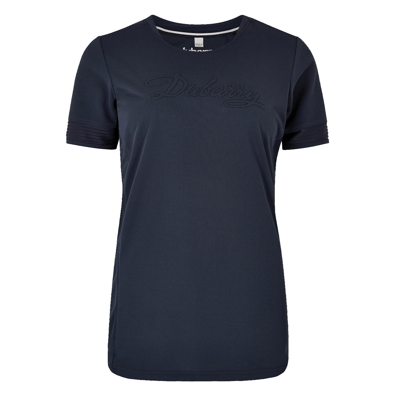 Dubarry Womens Trim S/S Tees Navy - The Sporting Lodge