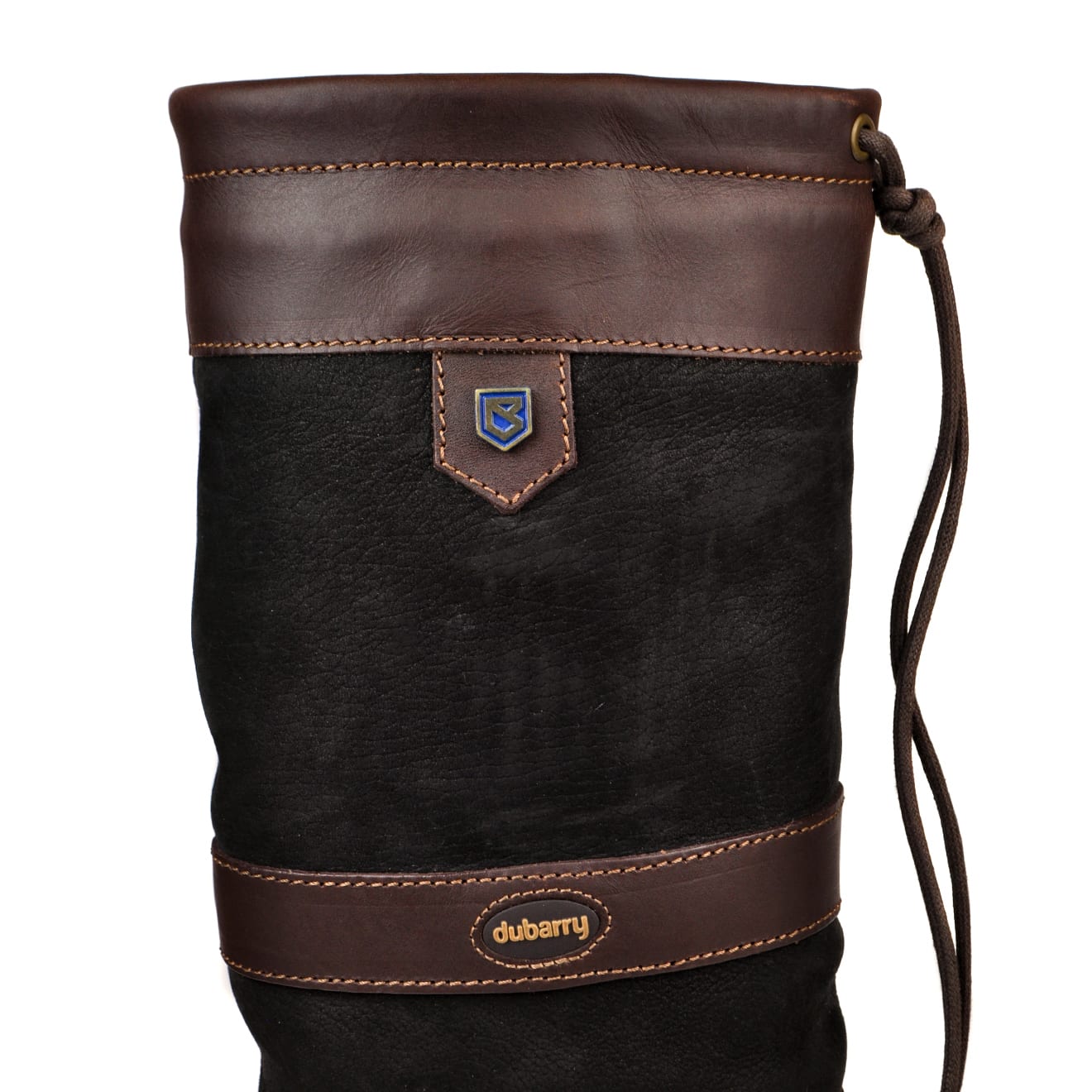 Dubarry Womens Galway Slimfit Knee Boot Black/Brown - The Sporting Lodge