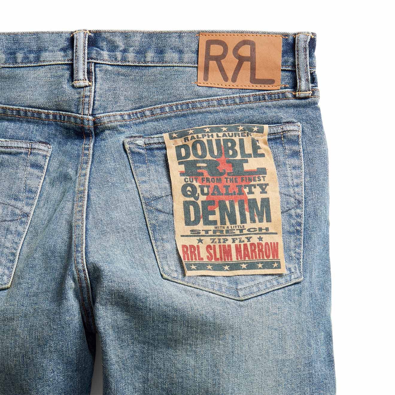 RRL by Ralph Lauren Slim Fit Jeans Eakins Wash - Main Image