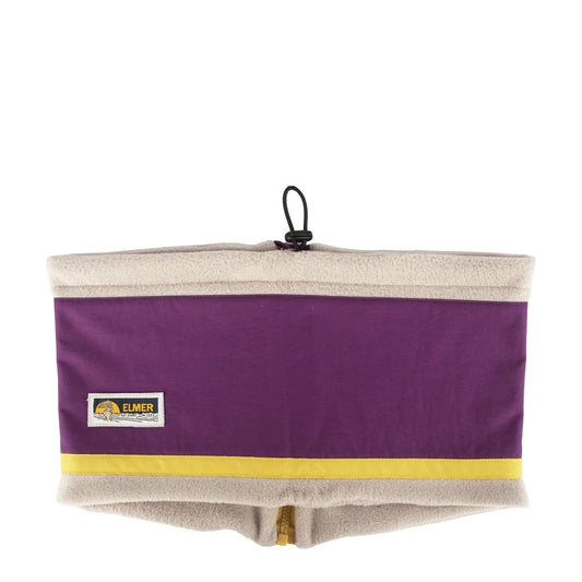 Elmer Gloves Fleece Neck Warmer Beige / Purple - The Sporting Lodge