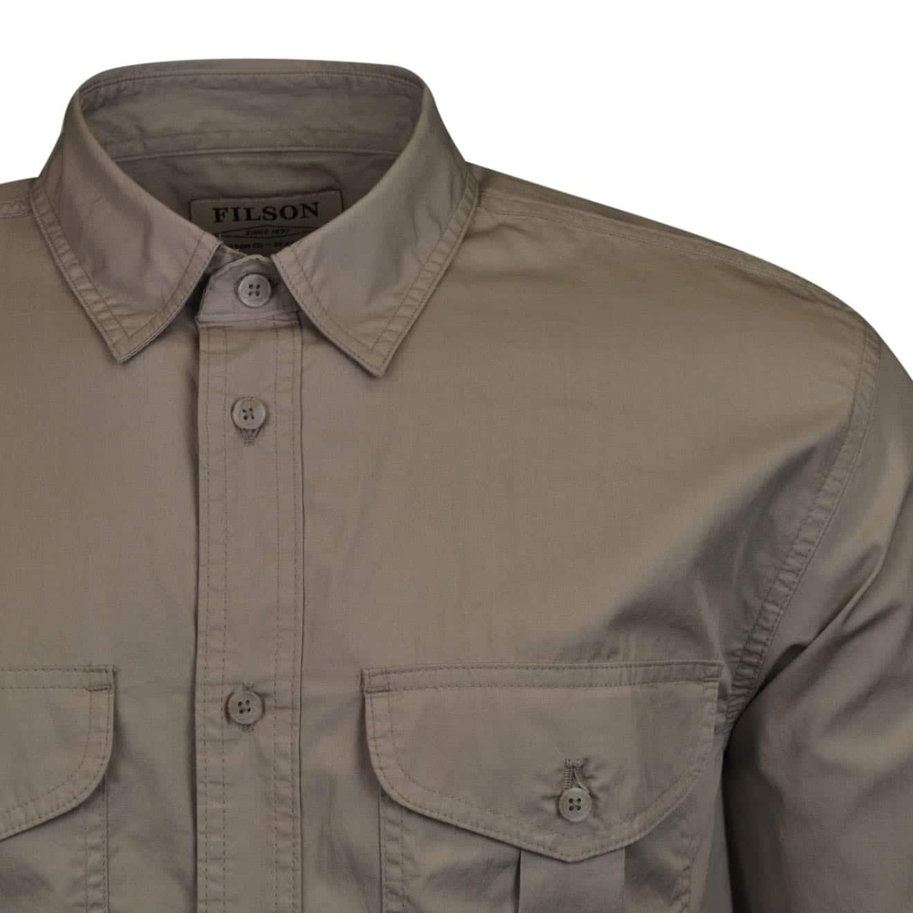 Filson Feather Cloth Shirt Desert Tan - The Sporting Lodge