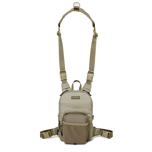 Filson Fishing Chest Pack Nylon Oxford Vintage Olive - The Sporting Lodge