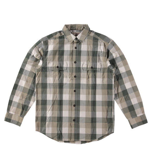 FILSON ビッグサイズ LIGHTWEIGHT S/S KITSAP WORK SHIRT オリーブ×カーキ 表XXXL Filson Lightweight Kitsap Work Shirt Olive/Khaki/Ivory | The