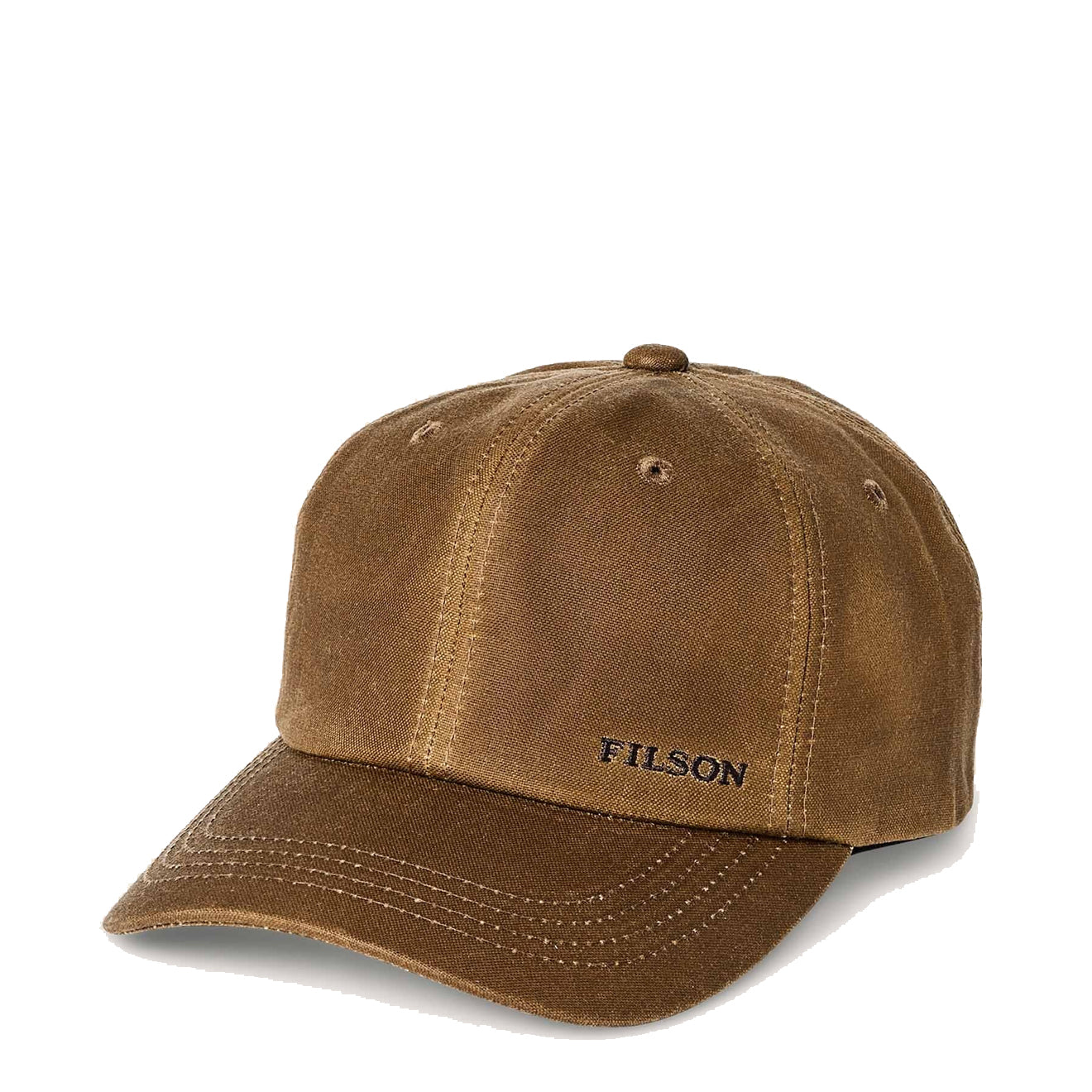 Filson Oil Tin Low Profile Logger Cap Dark Tan - The Sporting Lodge