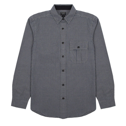 Filson Rustic Oxford Shirt Indigo / Khaki / Chalk - The Sporting Lodge