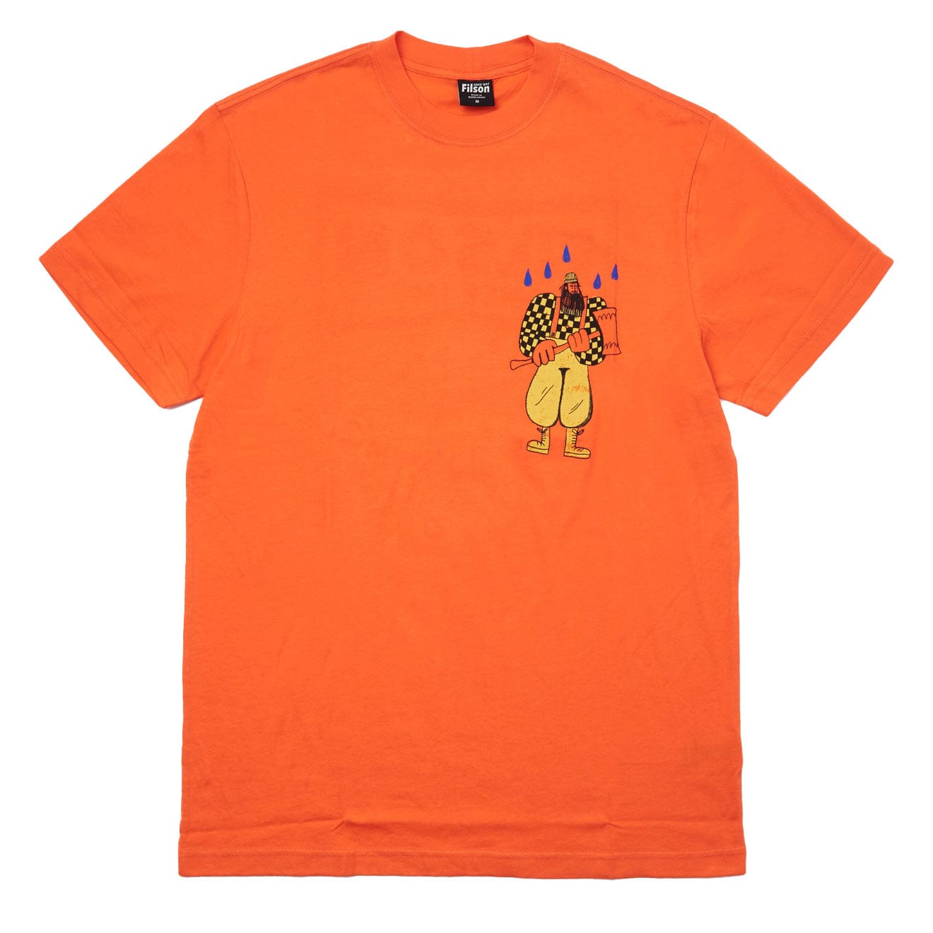 Filson S/S Ranger Graphic T-Shirt Blaze / Lumberjack - The Sporting Lodge