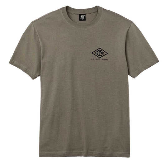 Filson S/S Pioneer Graphic T Shirt Morel / Chainlink - The Sporting Lodge