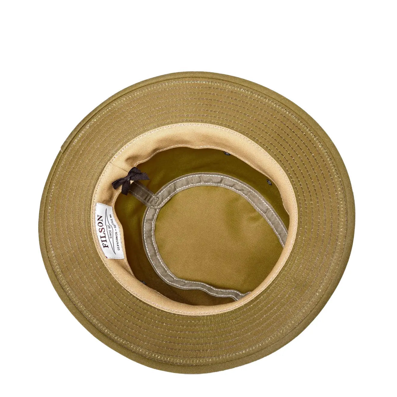 Filson Tin Packer Hat Dark Tan - The Sporting Lodge