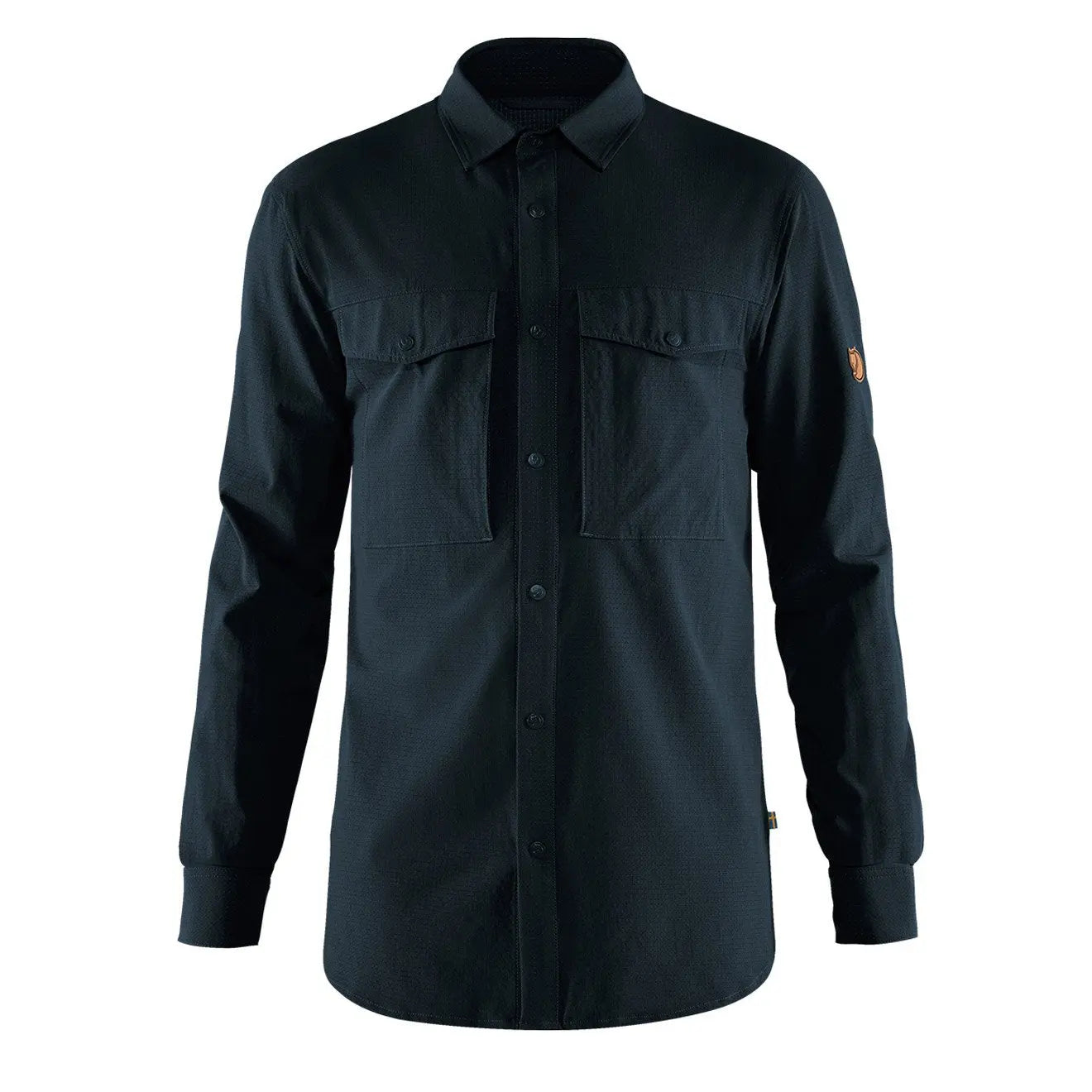 Fjallaven Abisko Trekking Shirt Dark Navy - The Sporting Lodge