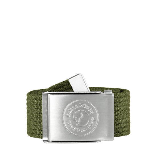 Fjallraven 1960 Logo Belt Green - The Sporting Lodge