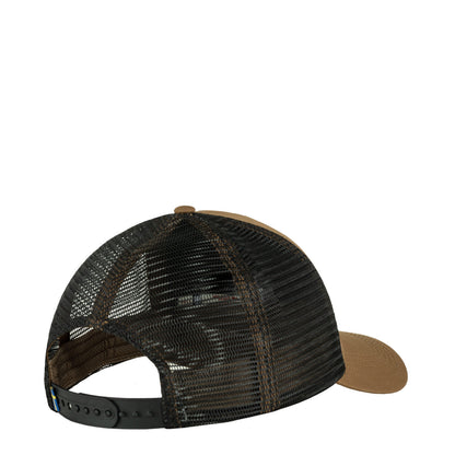 Fjallraven 1960 Logo Langtradarkeps Cap Timber Brown - The Sporting Lodge