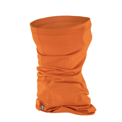 Fjallraven Abisko Lite Neck Gaiter Sunset Orange - The Sporting Lodge