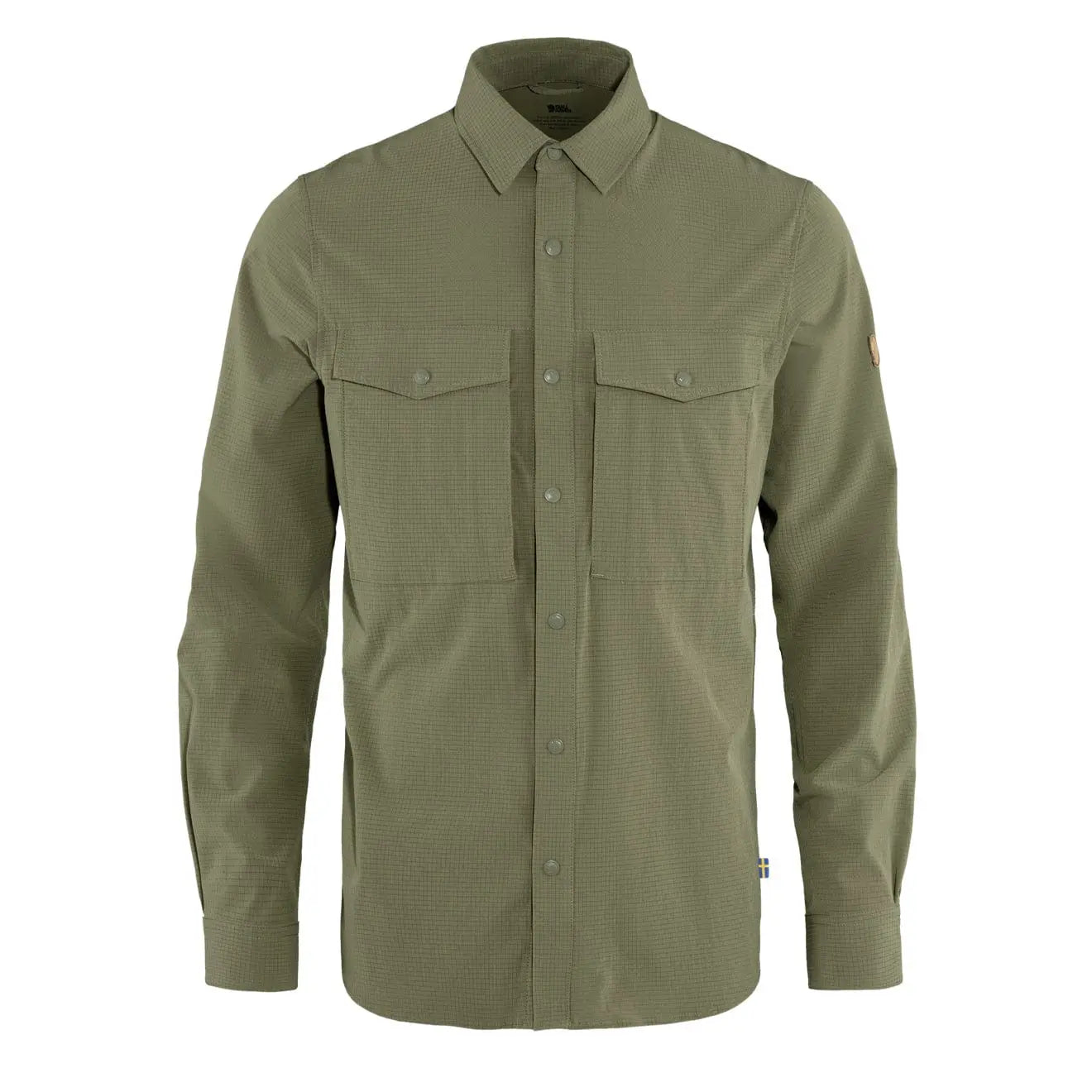 Fjallraven Abisko Trekking Shirt Light Olive - The Sporting Lodge