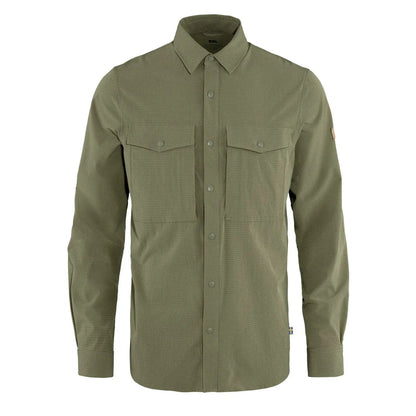 Fjallraven Abisko Trekking Shirt Light Olive - The Sporting Lodge
