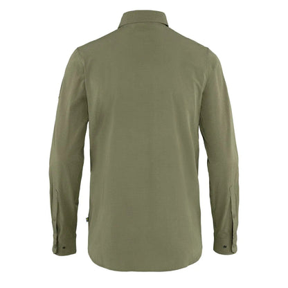 Fjallraven Abisko Trekking Shirt Light Olive - The Sporting Lodge