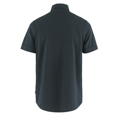 Fjallraven Abisko Trekking Shirt S/S Dark Navy - The Sporting Lodge