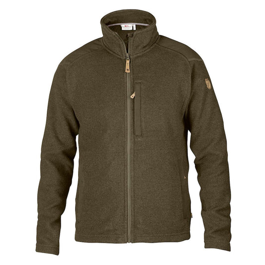 Fjallraven Buck Fleece Dark Olive - The Sporting Lodge