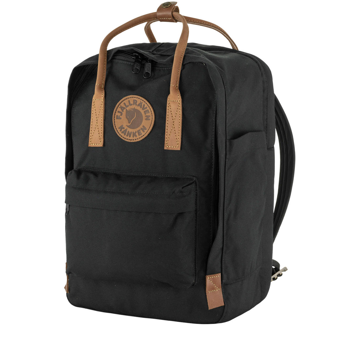 Fjallraven Kanken No. 2 Laptop 15 Black - The Sporting Lodge
