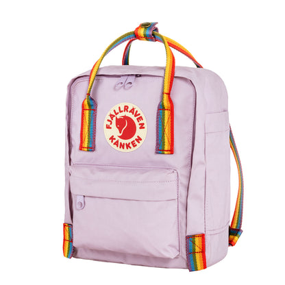 Fjallraven Kanken Rainbow Mini Pastel Lavender-Rainbow - The Sporting Lodge