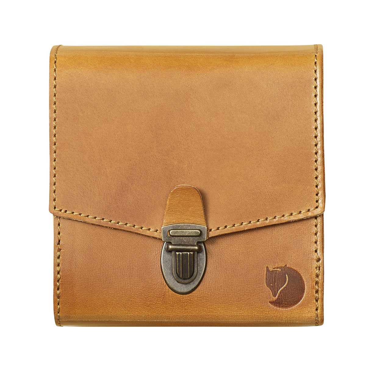 Fjallraven Leather Cartridge Bag Cognac - The Sporting Lodge