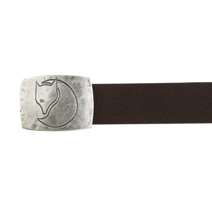 Fjallraven Murena Silver Belt Leather Brown - The Sporting Lodge