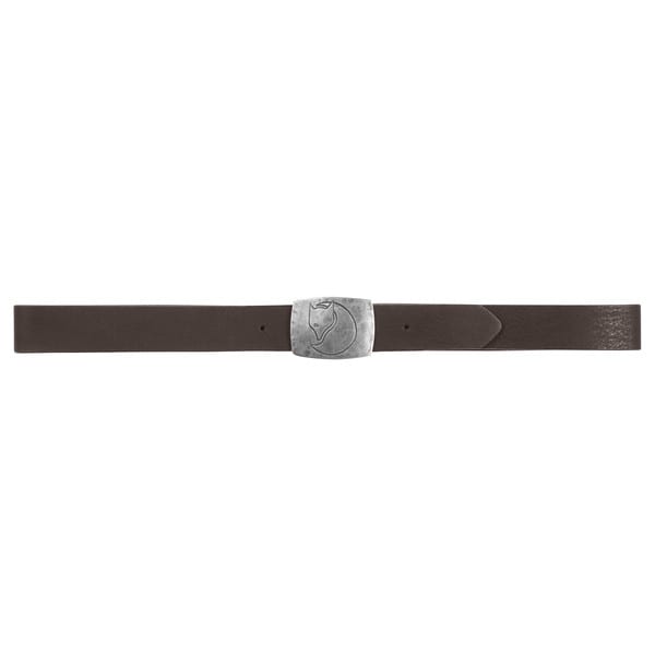 Fjallraven Murena Silver Belt Leather Brown - The Sporting Lodge
